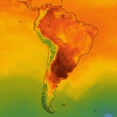 Ola de calor invernal sin precedentes azota Sudamérica con temperaturas superiores a 40°C