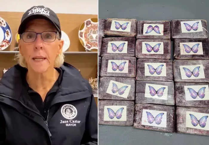 La alcaldesa de Florida encuentra en el mar más de 30 kilos de cocaína