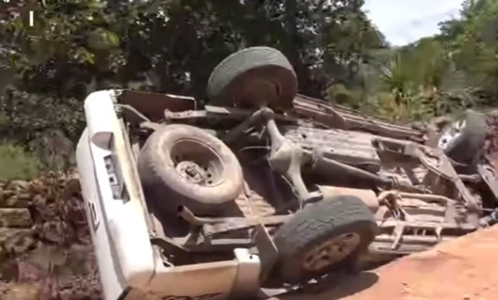 Se registra un accidente en la aldea El Tablón