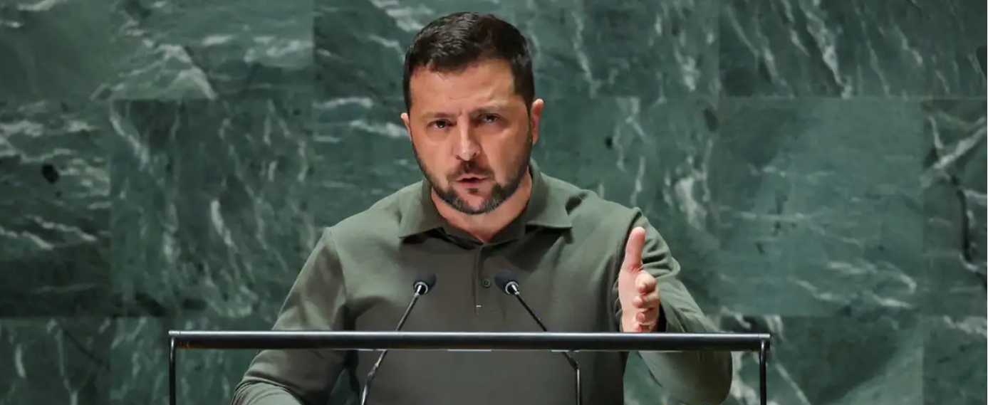 Zelenski acusa a Rusia de «genocidio» en la ONU Zelenski acusa a Rusia de «genocidio» en la ONU