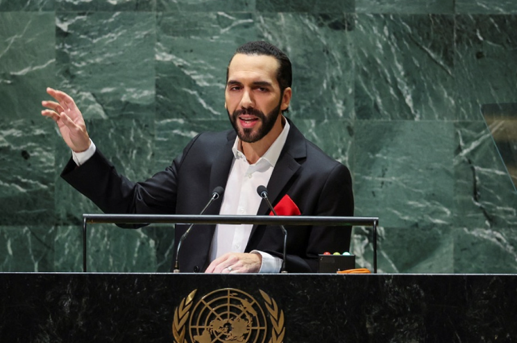 Nayib Bukele asegura en la ONU que El Salvador se convirtió en el país más seguro de Latinoamérica