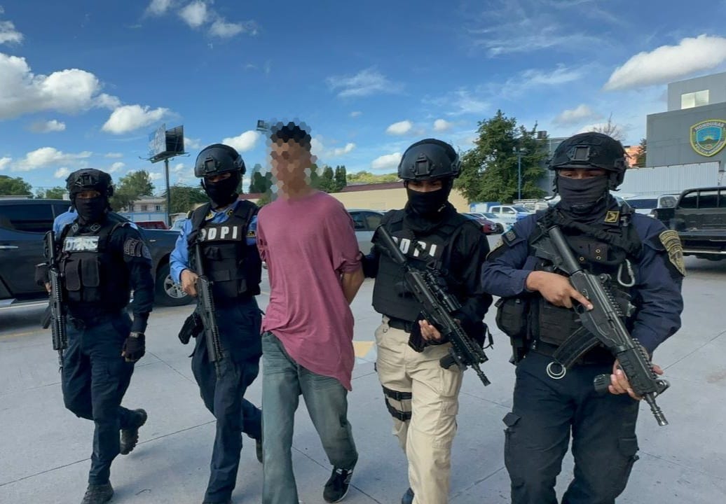 Detienen al “flaco” miembro activo de la pandilla 18