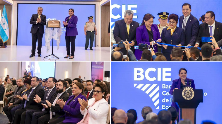 Presidenta Xiomara Castro destaca la labor del BCIE en la región como ente financiero