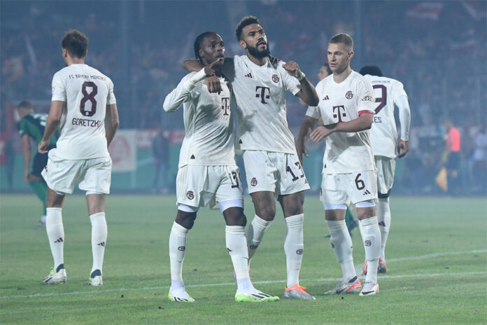 El Bayern Múnich goleó 4-0 al Preussen Münster por la Copa de Alemania