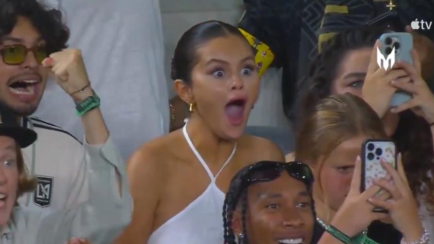 Selena Gomez y su viral reacción a una jugada de Messi