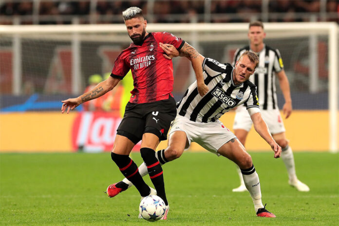 El Milan perdona al Newcastle en su vuelta a la ‘Champions’