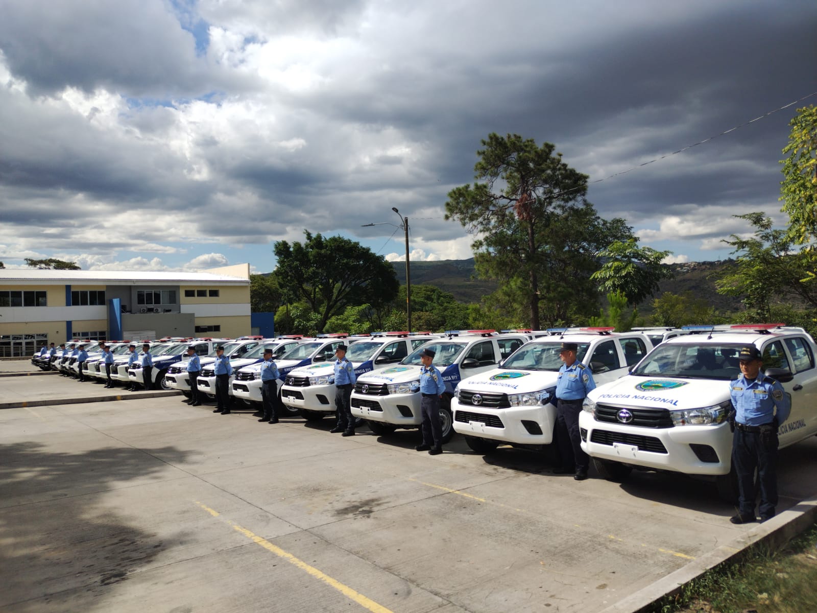 Secretaría de Seguridad incorpora 60 Radiopatrullas en las diferentes unidades departamentales y metropolitanas de la policía