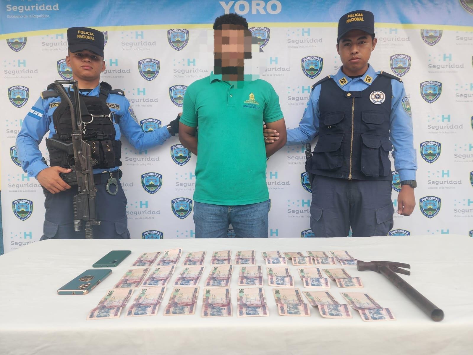 Arrestan a sobrino que asesinó a su propia tía en la aldea Ayapa de Yoro