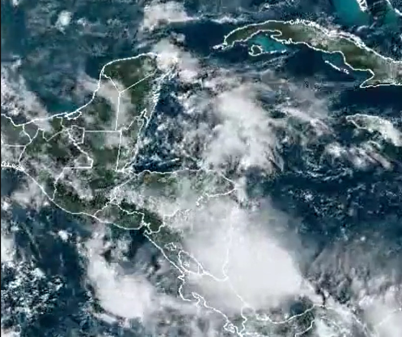 Depresión tropical en Nicaragua produce lluvias en el territorio hondureño