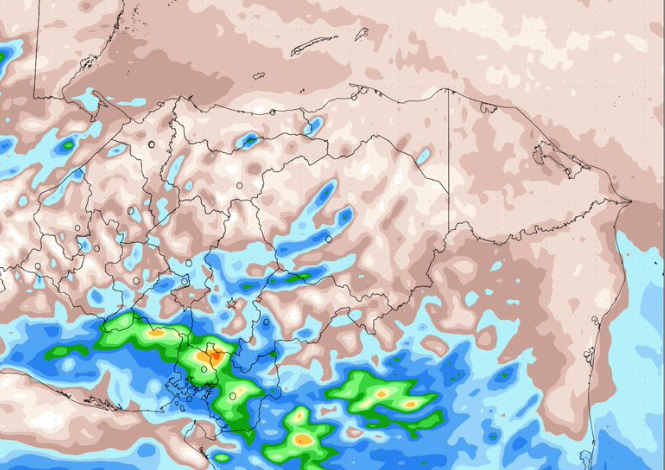 Vaguada dejará lluvias en el territorio nacional