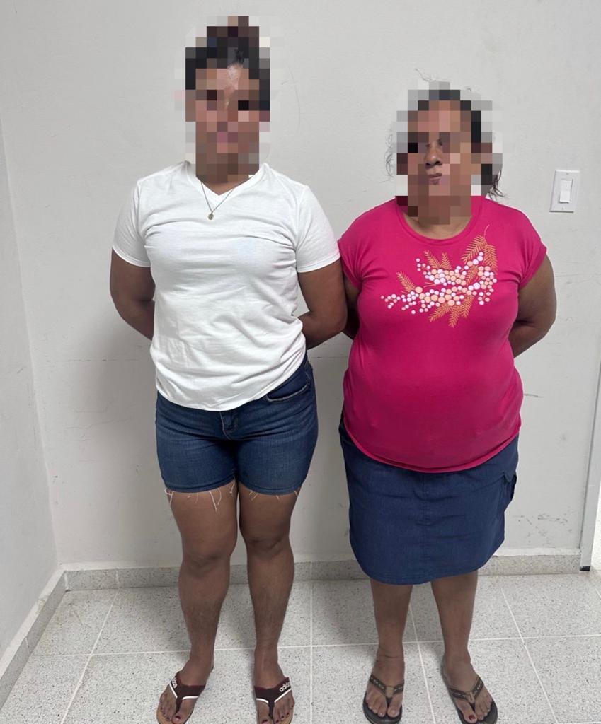 Madre e hija son arrestadas por el delito de tráfico de drogas