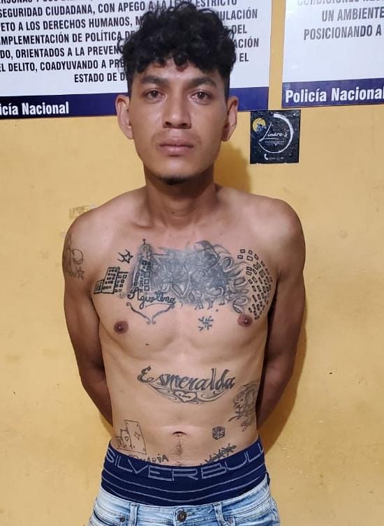 Palabrero salvadoreño de la Mara Salvatrucha (MS-13) es capturado en Ocotepeque