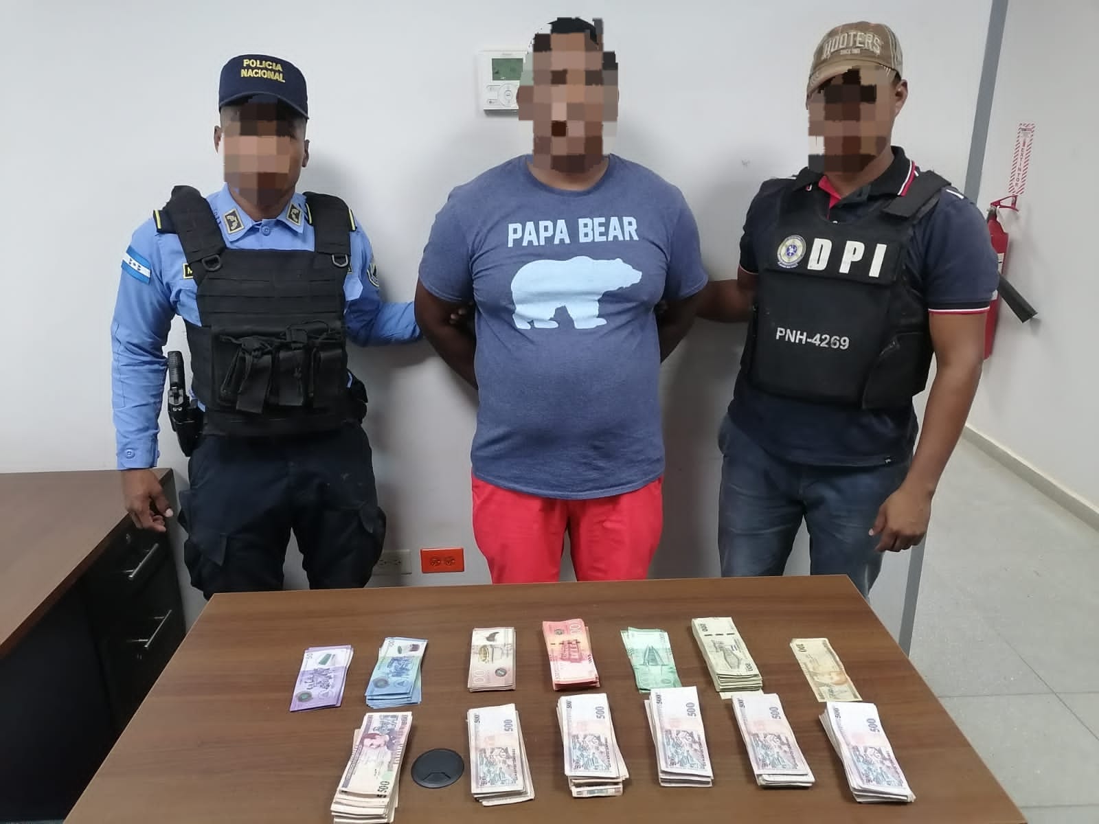 Desmantela red de lavado de activos con la captura de un sujeto en Puerto Lempira