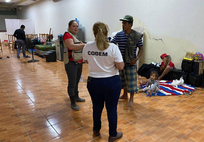 Más de cien evacuados por lluvias en Potrerillos, Cortés