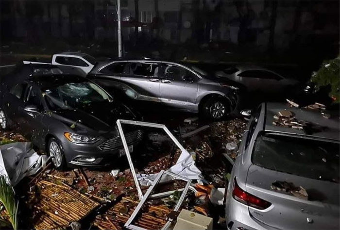 Inundaciones y destrozos por el poderoso huracán Otis en México