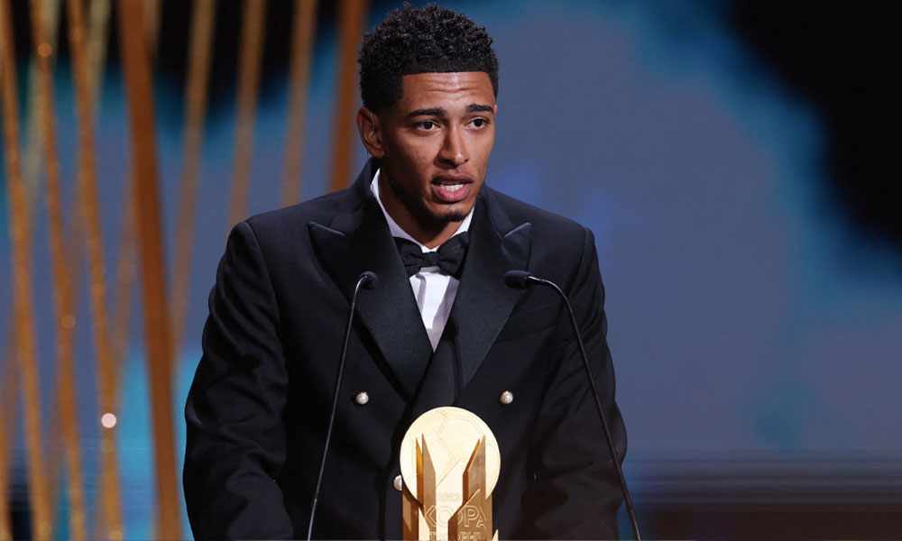 ¡Hey Jude! Bellingham logra el premio Kopa al mejor jugador joven del año