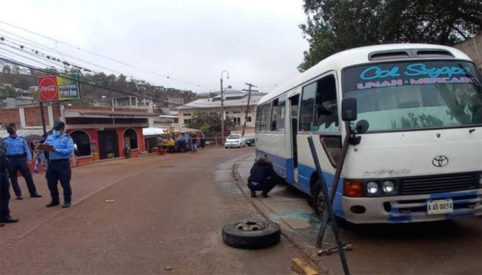 Por extorsión paralizan ruta Nueva Suyapa-Mercado