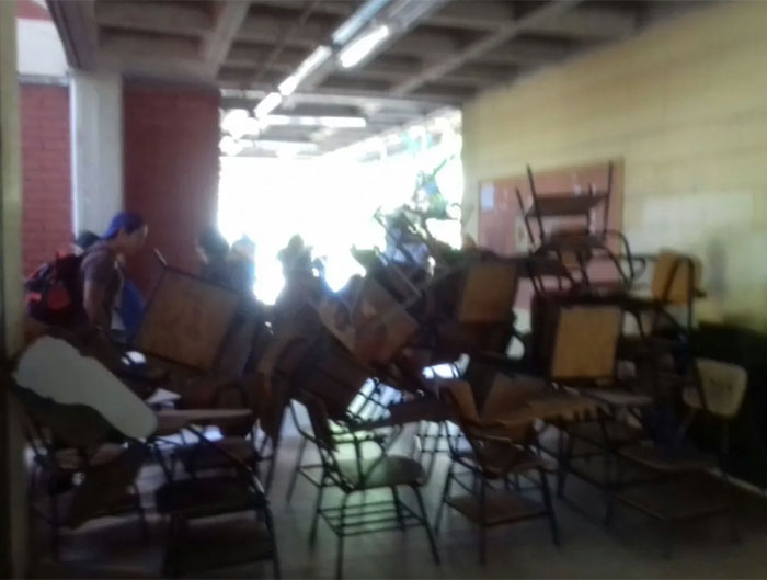 Reportan toma de edificios en la UNAH