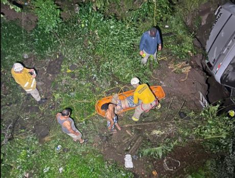 Venezolanos son la mayoría de migrantes lesionados en accidente en Copán Venezolanos son la mayoría de migrantes lesionados en accidente en Copán