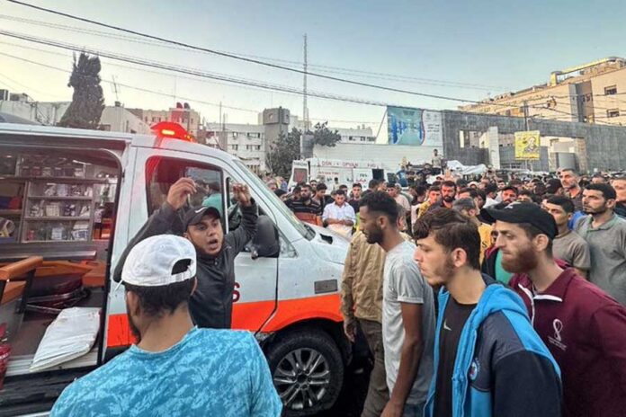 Al menos 17 muertos en el norte de Gaza en ataque israelí contra un hospital y una escuela