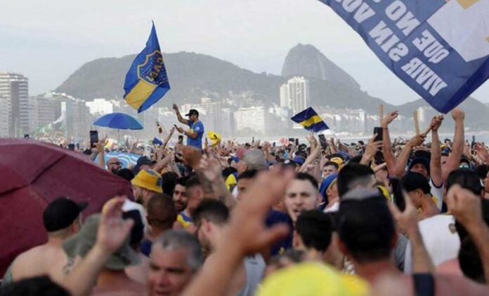 Incidentes aislados entre hinchas argentinos y brasileños antes de la final