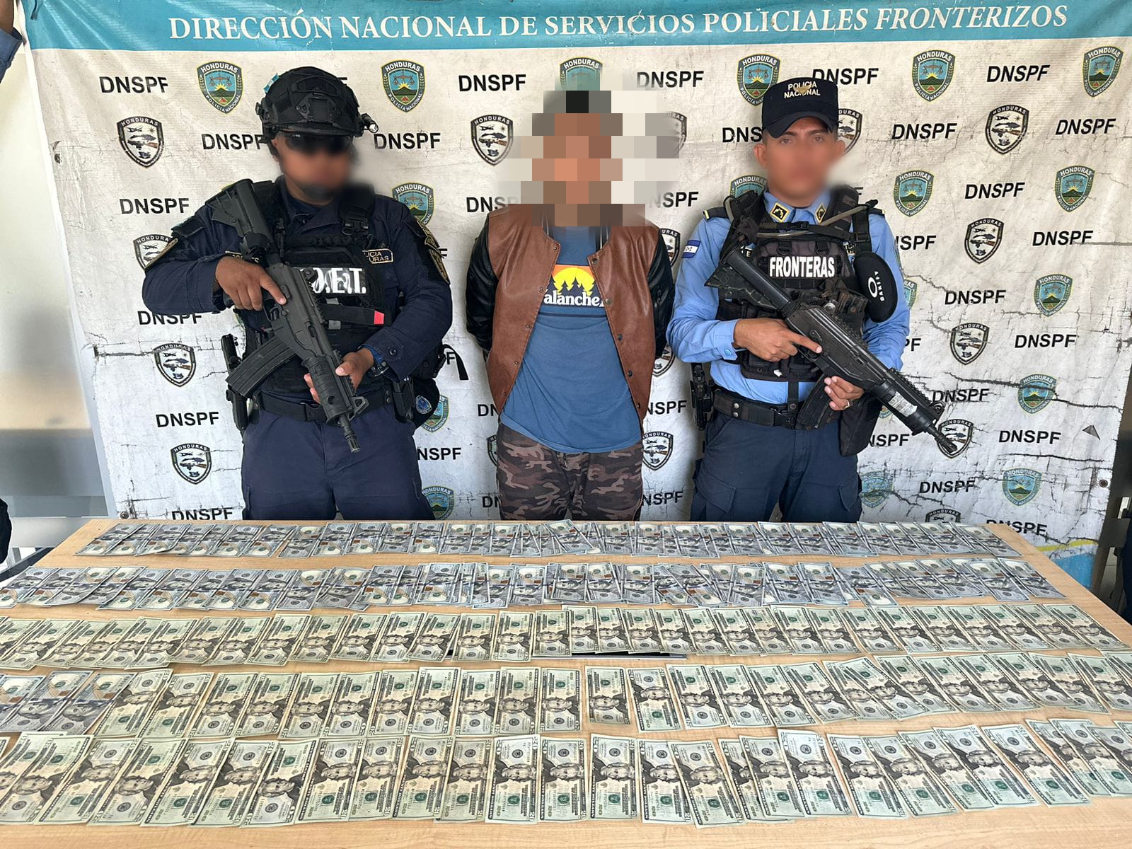 Detienen a Nicaragüense por el delito de lavado de activos en Pavana, Choluteca