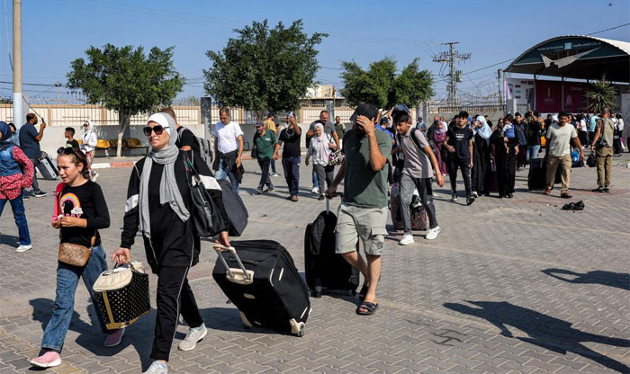 El paso entre Gaza y Egipto abrirá el jueves para completar la salida de extranjeros