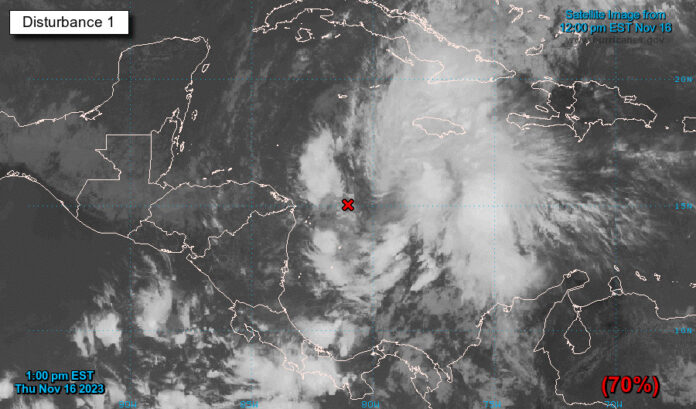 En alerta por formación de tormenta tropical en el Caribe En alerta por formación de tormenta tropical en el Caribe