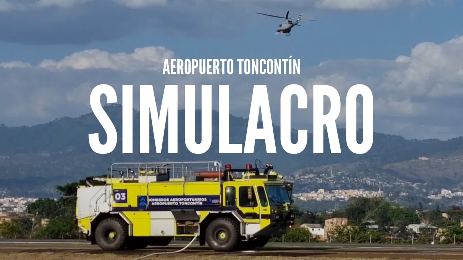 Hoy se realizará simulacro de emergencia en el Aeropuerto Toncontín