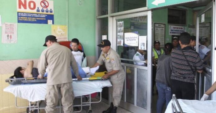 Se activa el «Código Rojo» en el Hospital Escuela para atender heridos del accidente