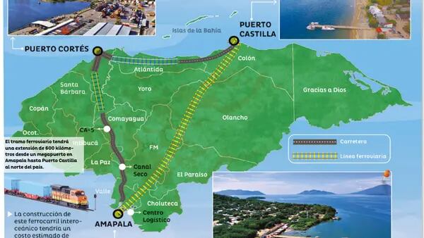 Honduras propone a inversores españoles construcción del ferrocarril transoceánico