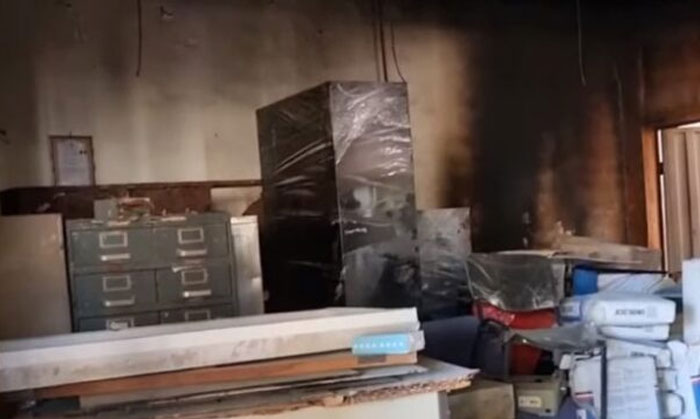 Investigan incendio en alcaldía de Namasigue, Choluteca