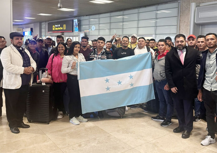 201 hondureños han arribado a España bajo convenio de migración circular