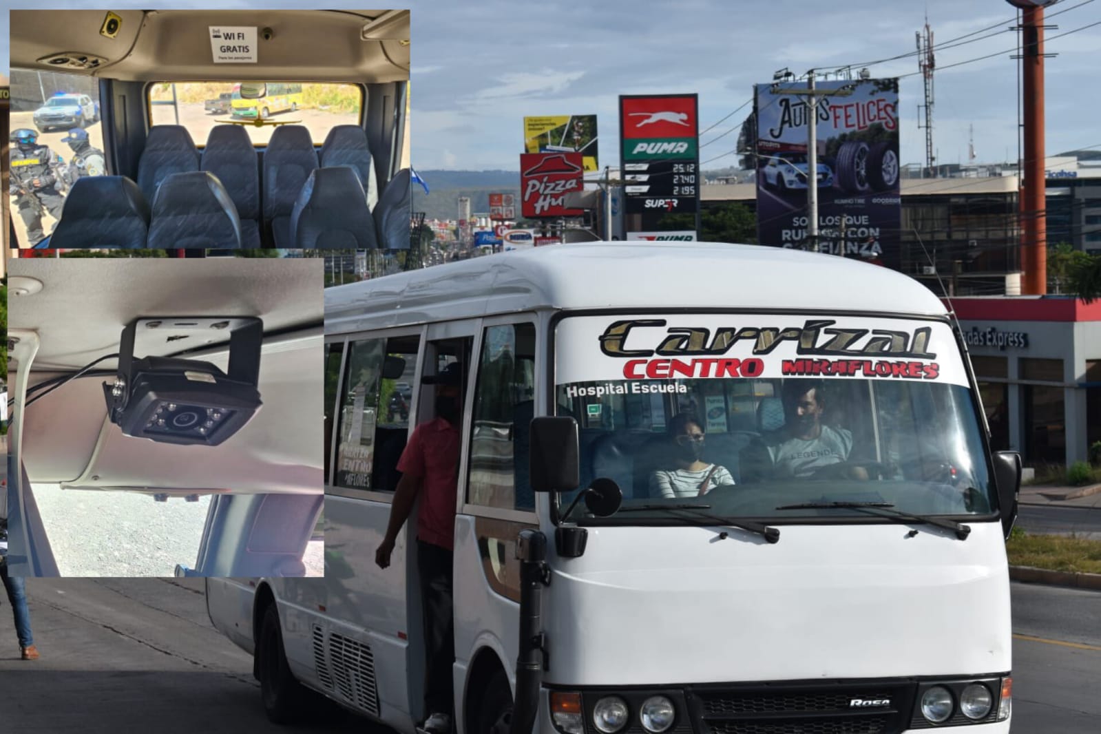 Transporte urbano realiza pruebas piloto de moderno sistema de seguridad