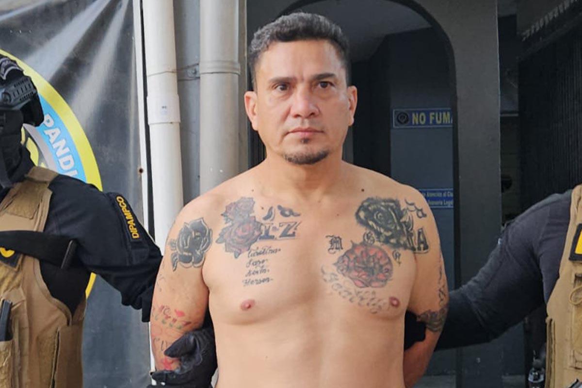 Capturan a uno de los pandilleros más buscados de El Salvador