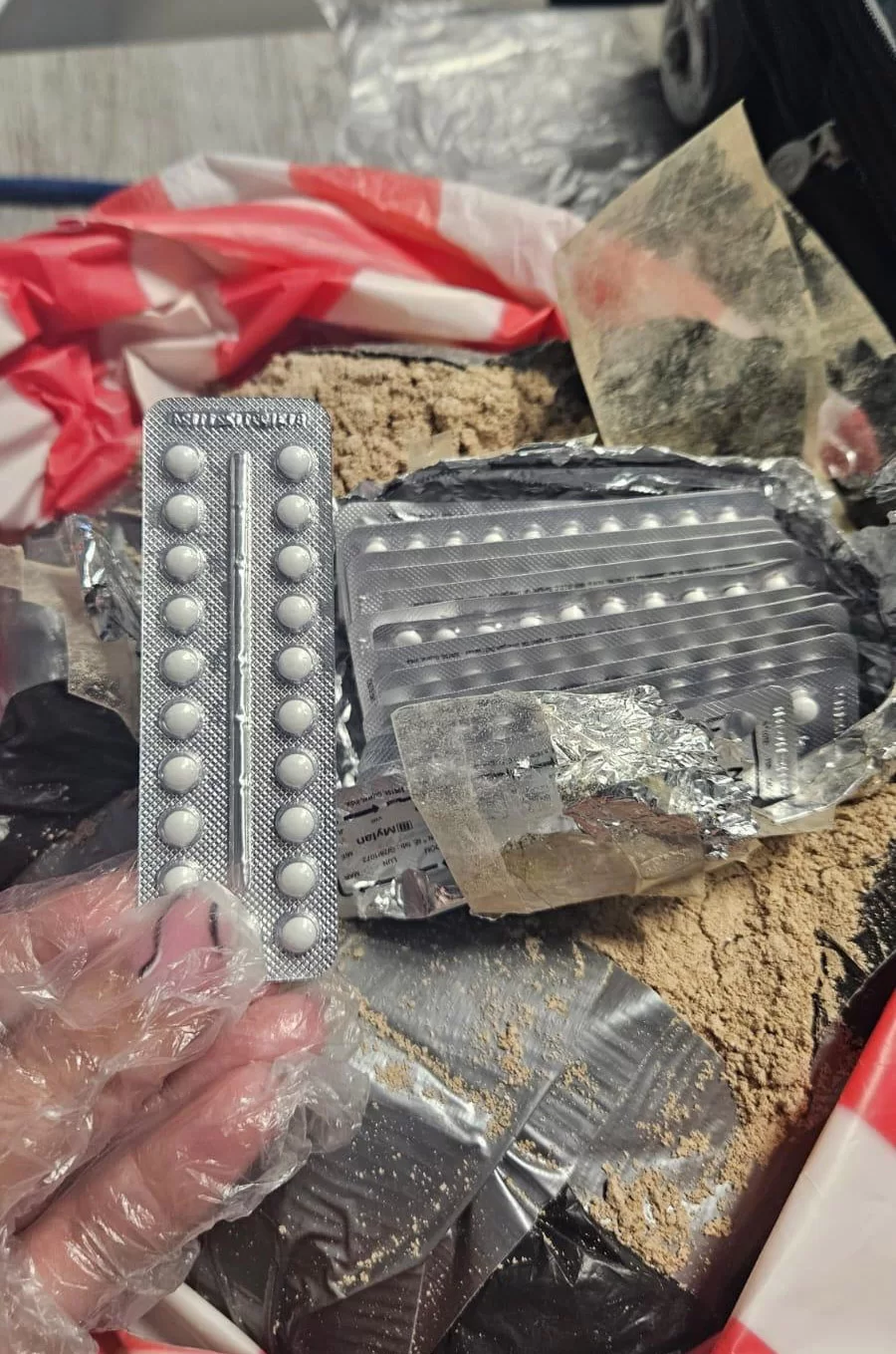 Incautan clorhidrato de cocaína dentro de pastillas y detienen un hombre en Palmerola