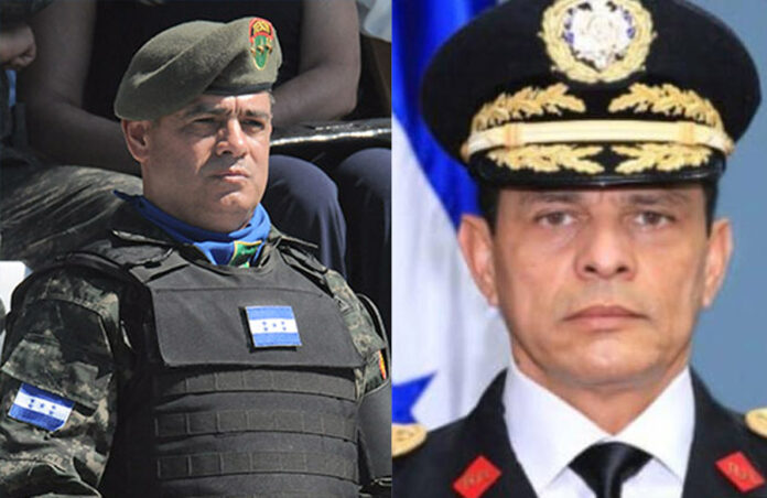 Detenidos en Aeropuerto de Palmerola generales que testificaron en juicio de JOH