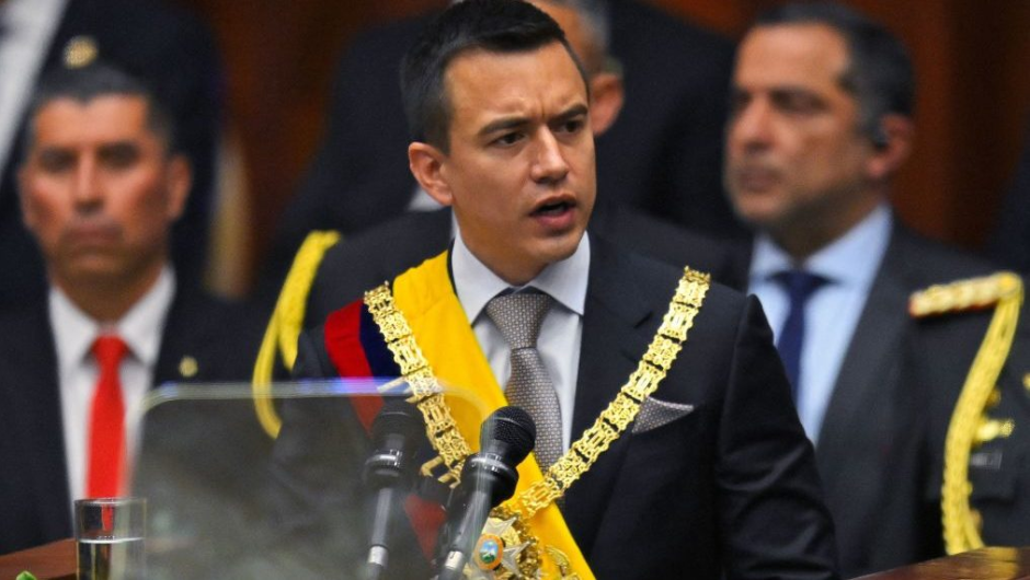 Daniel Noboa denuncia ¨sabotaje¨ por cortes de electricidad y declara la emergencia en el sector energético de Ecuador