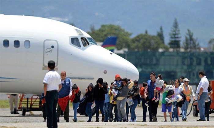 Se incrementa la deportación de hondureños desde Estados Unidos