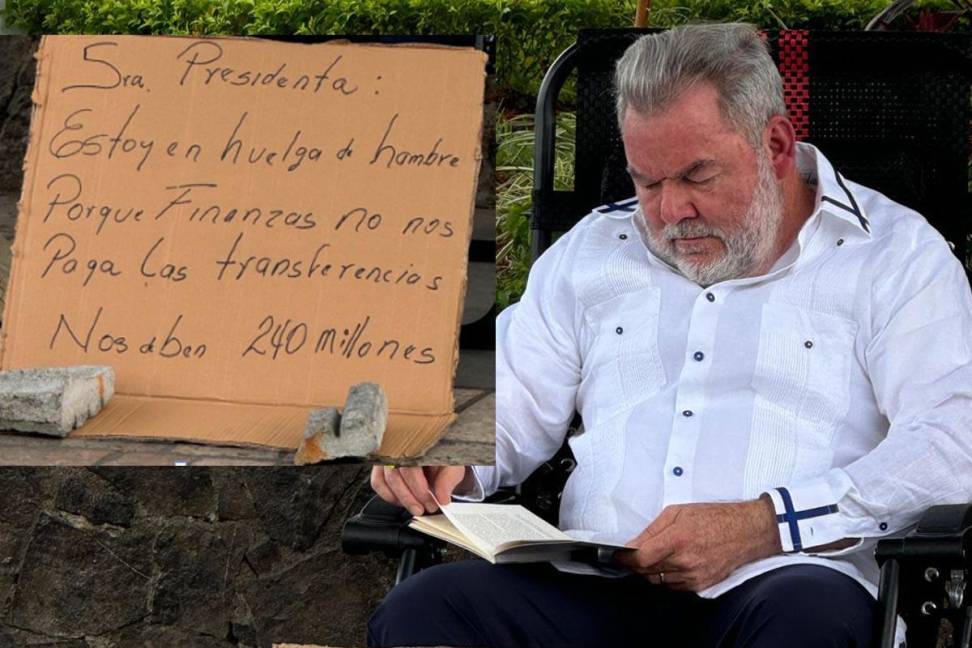 El Alcalde de San Pedro Sula en huelga de hambre por falta de transferencias municipales El Alcalde de San Pedro Sula en huelga de hambre por falta de transferencias municipales