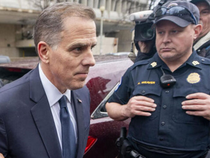 Declaran culpable de todos los cargos al hijo de Joe Biden