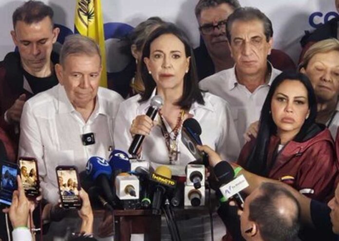 El nuevo presidente electo es Edmundo González Urrutia, dice María Corina Machado
