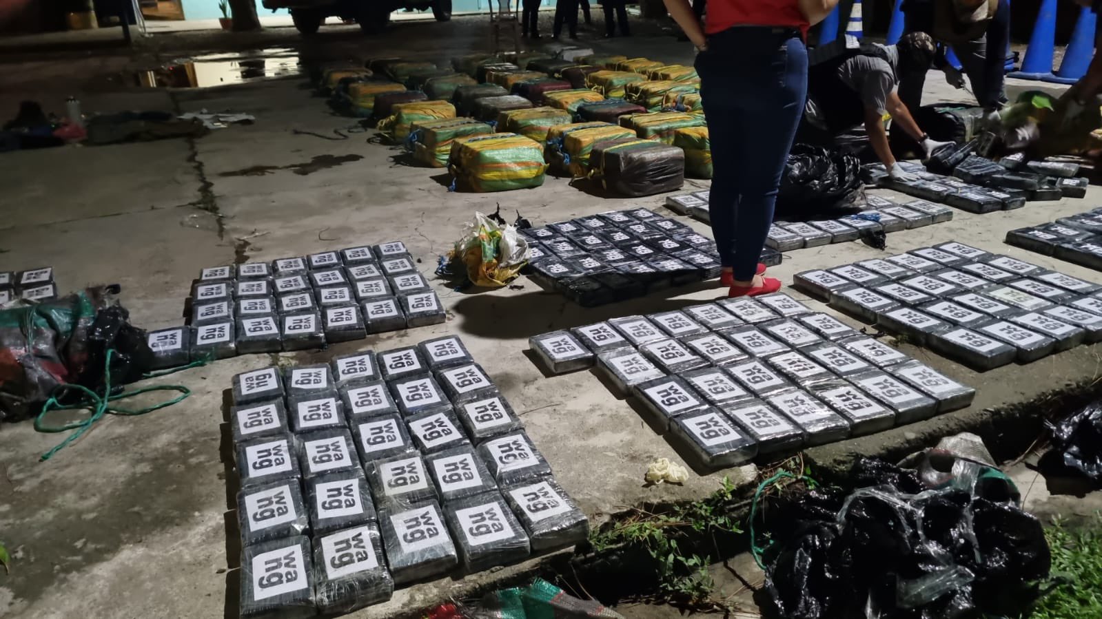 Mil 300 kilos de cocaína incauta la Policía Nacional en Atlántida Mil 300 kilos de cocaína incauta la Policía Nacional en Atlántida