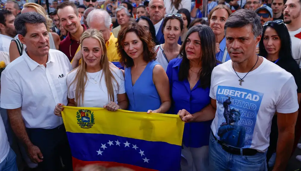 La diáspora venezolana inunda las ciudades de medio mundo para denunciar el fraude electoral en Venezuela