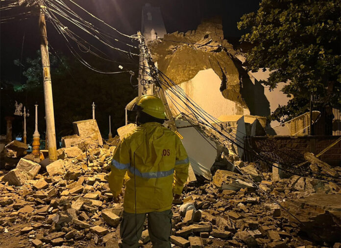 Fuertes lluvias dejan afectaciones en los departamentos de Choluteca, El Paraíso y Valle