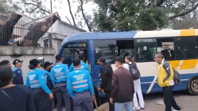 Varios heridos deja accidente de rapidito frente al Hospital Escuela