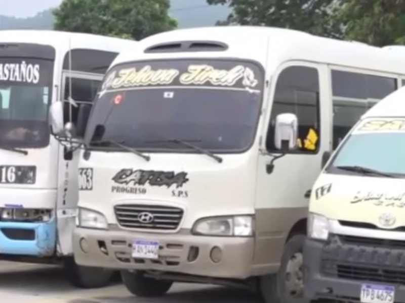 Retiran de Circulación 15 Buses en San Pedro Sula por Maltratar a los cuidadanos