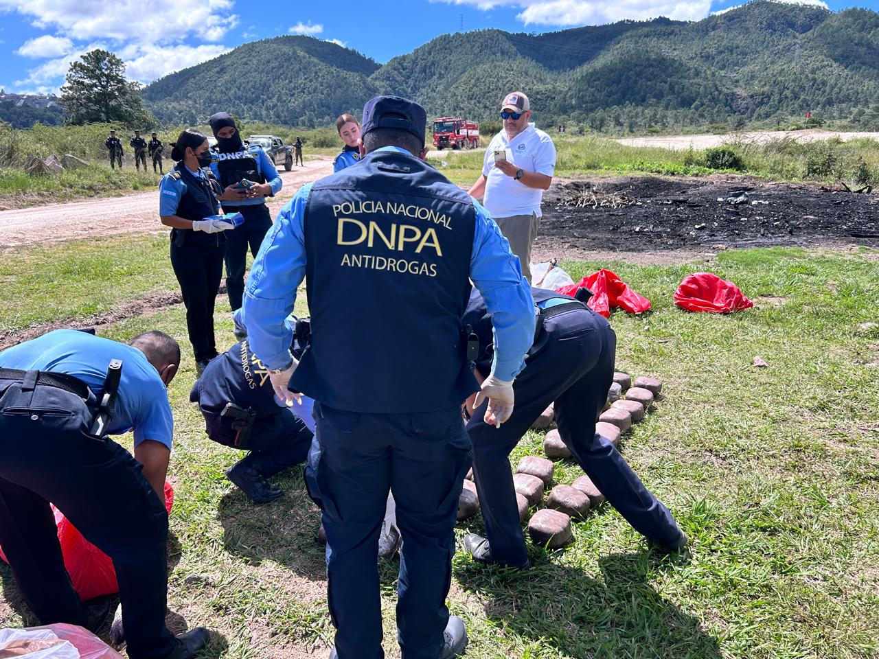 Queman 334 libras de marihuana en el Distrito Central