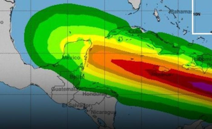 Alerta en Honduras por posible formación de un huracán