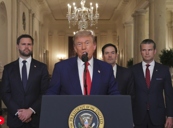 Estados Unidos interviene en la guerra de Israel contra Irán y ataca tres instalaciones nucleares iraníes.